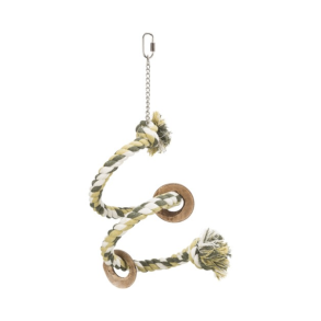 Siddespiral bomuld 50 cm til Fugle.