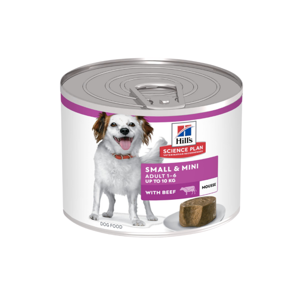 Hill's Science Plan Small/mini Hundefoder m. Oksekd 200 g.