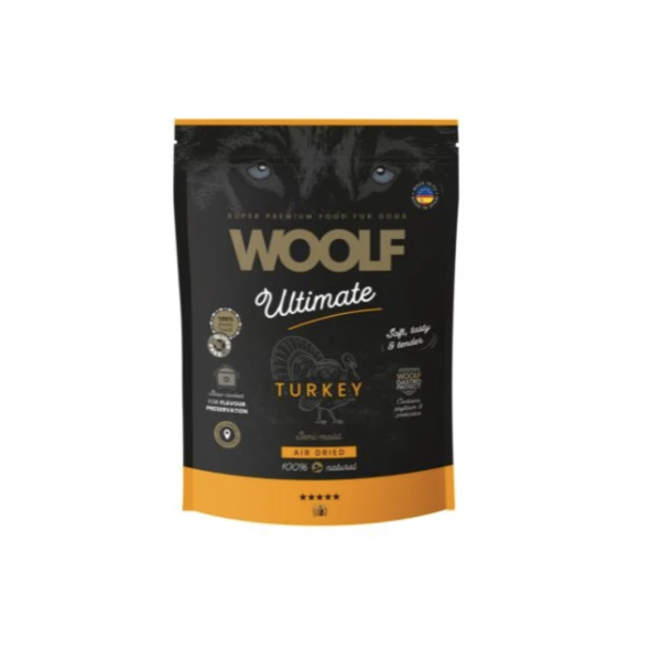 Woolf Ultimate Hundefoder Kalkun 1 kg.