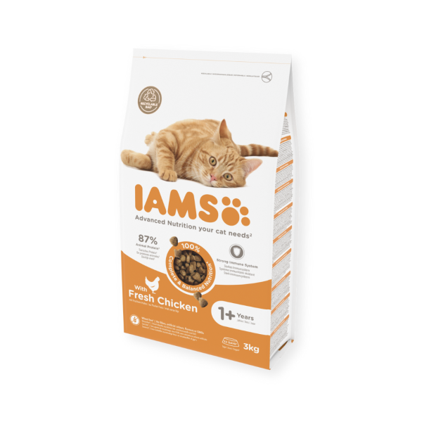 IAMS kattefoder m. kylling