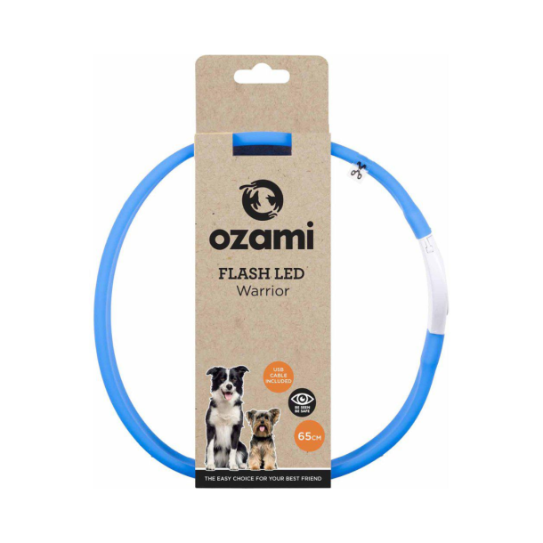 Ozami Flash Warrior LED Lyshalsbnd 65 cm.