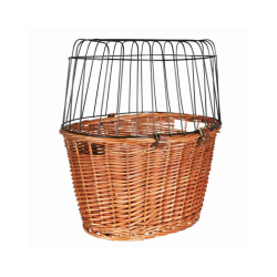 Trixie Cykelhundebur/kurv natur pileflet 
