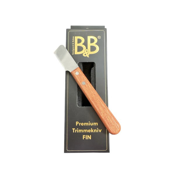 B&B Premium Trimmekniv fin
