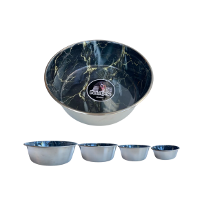 Hunde Mad/vandskl Sort, Marmor