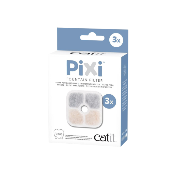 Catit Pixi Filter t/drikkefontne 3-pak