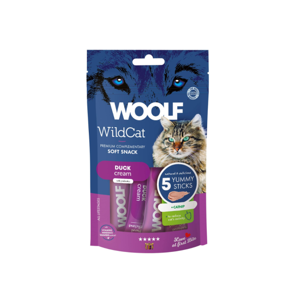 Woolf Wildcat Cream And/katteurt 5 stk.