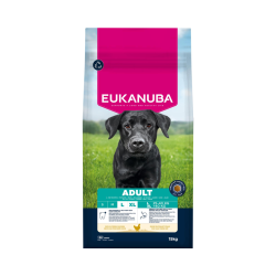 Eukanuba Voksen L-XL Breed kylling 15kg.