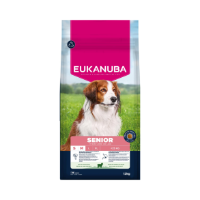 Eukanuba Senior Small/medium Breed Lam/ris 12 kg.
