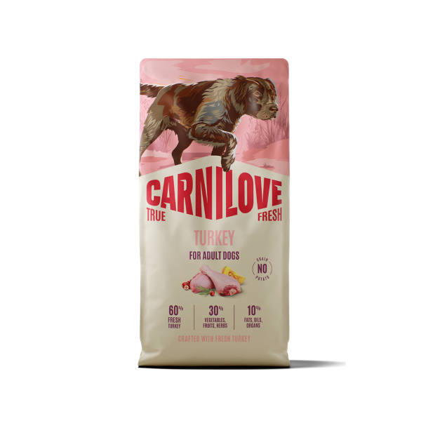 Carnilove True Fresh Voksen m. Kalkun All Breed