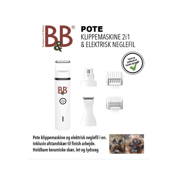 B&B Potetrimmer 2i1