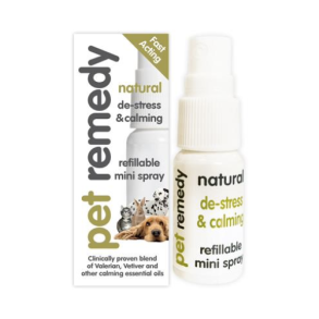 Pet Remedy beroligende spray mini 15 ml.