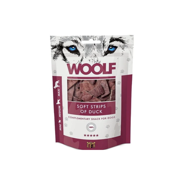 Woolf Blde flade godbidder m. And  100g.