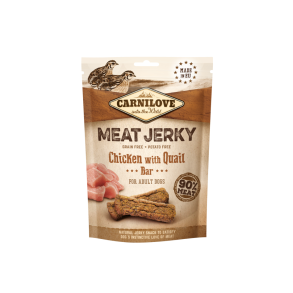 Carnilove Jerky Kylling/vagtel 100 g.