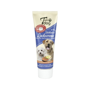 Tubi dog Laksecreme hundesnack 75 g.