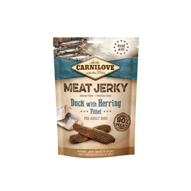Carnilove Jerky And/sild 100 g.