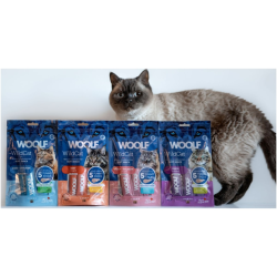 Woolf Wildcat Cream And/laks 5 stk.