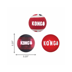 Kong Signature Balls 3-pack Large
