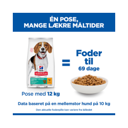 Hills Perfect Weight Medium 12 kg.