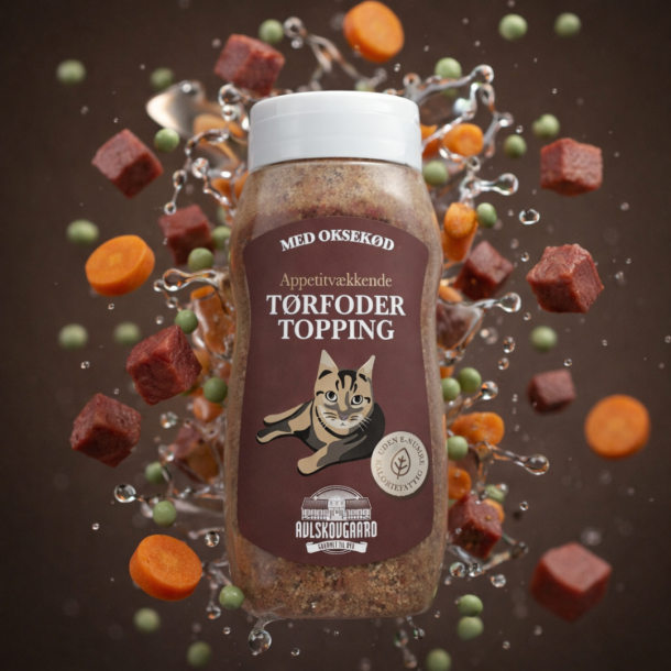 Avlskovgaard T�rfoder Topping Kat 250 g.