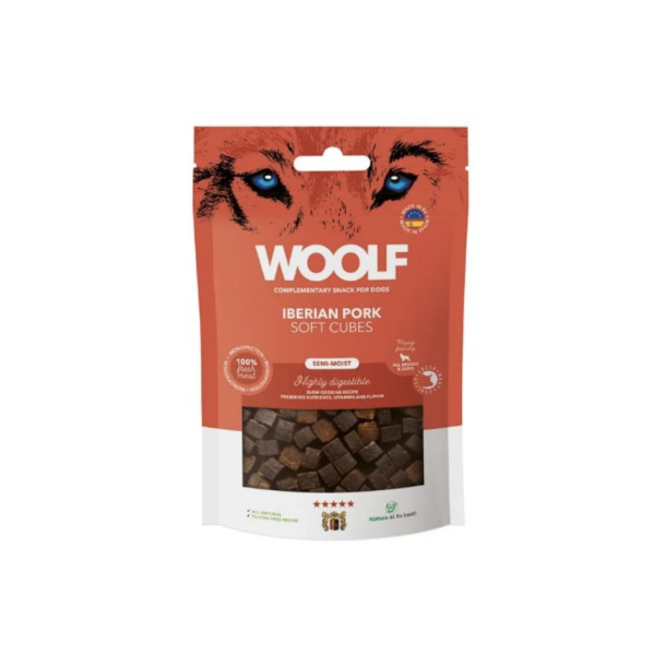 Woolf Soft Cubes Iberian Pork 100 g.