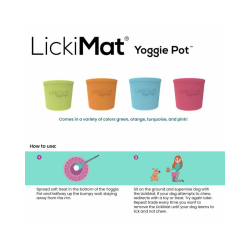 LickiMat Yoggie Pot Hundeskl