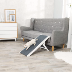 Trixie Justerbar Hunderampe Hvid/gr