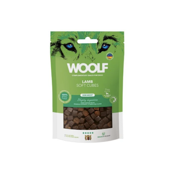 Woolf Soft Cubes Lamb 100 g.