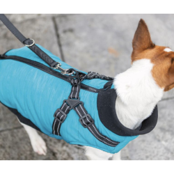 Trixie Pontis Harness Hundejakke Aqua