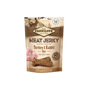 Carnilove Jerky Kalkun/kanin 100 g.