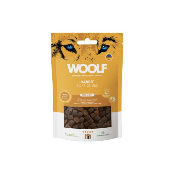 Woolf Soft Cubes Rabbit 100 g.