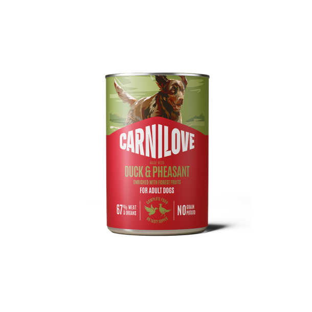 Carnilove D�sefoder And/fasan 400g.