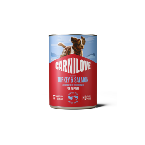Carnilove D�sefoder Hvalp Kalkun/Laks 400g.