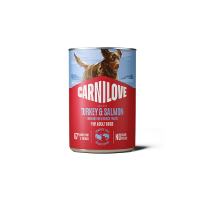 Carnilove D�sefoder kalkun/laks 400g.