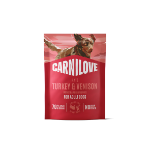 Carnilove Pat� Kalkun/vildt 300g.