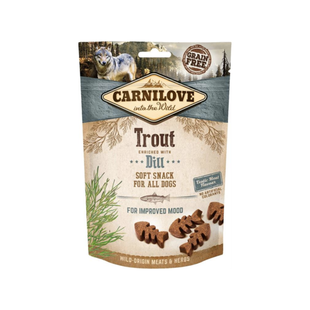 Carnilove Bld Snack rred/dild 200 g.