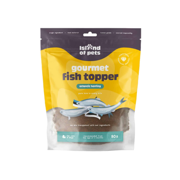 Island Of Pets Fisketopping Snack 80 g.