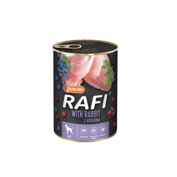 Rafi Vdfoder m. kanin/blbr/tranebr 400g.