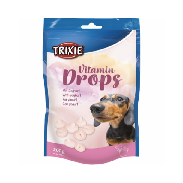 Trixie mlkedrops m. vitaminer 200 g.