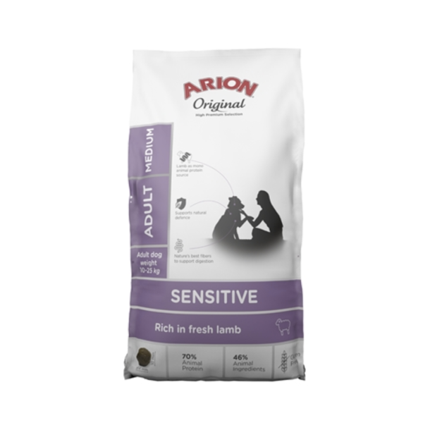 Arion Original Sensitive Medium 12 kg.