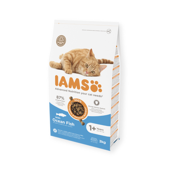 Iams Kattefoder Voksen m. havfisk