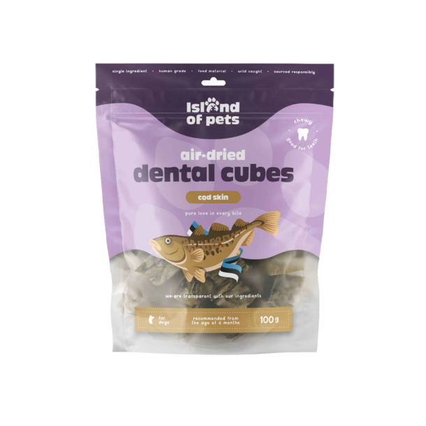 Island Of Pets Torskeskind Dental Cubes