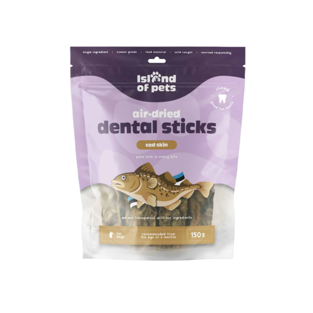 Island Of Pets Torskeskind Dental Sticks