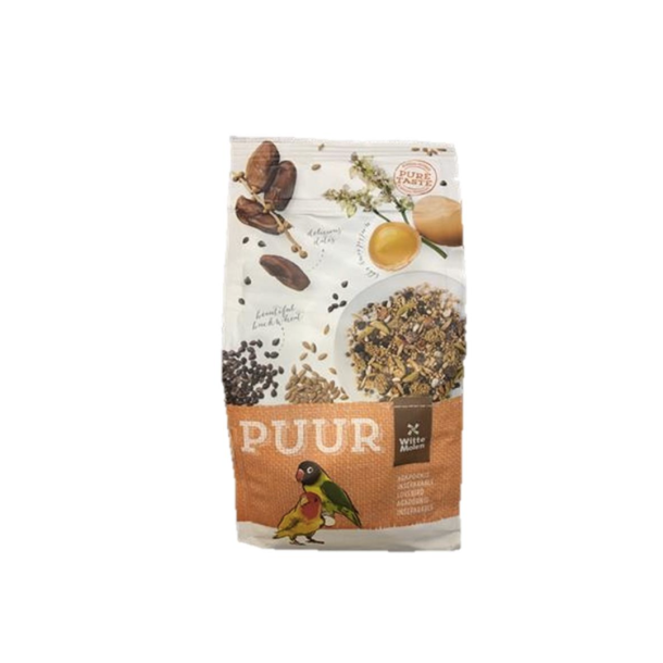 PUUR Dvrgpapegje Foder 2 kg.