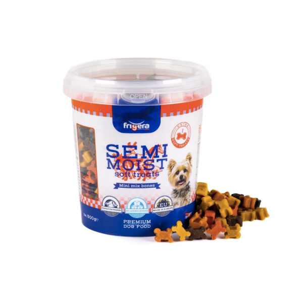 Figera Semi-Moist Soft Mini Mix Bones 500 g.