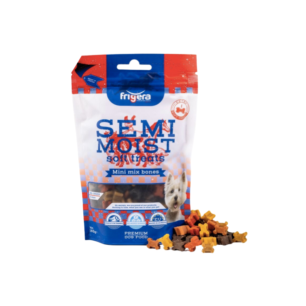 Figera Semi-Moist Soft Mini Mix Bones 165 g.