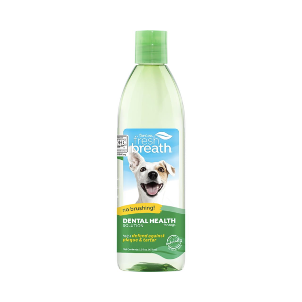 TropiClean Fresh Breath Hund 473 ml.