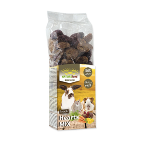 Nature Land Hjerte Mix gnaver snack 150 g.
