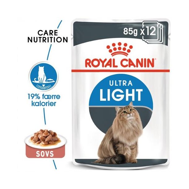 Royal Canin Ultra Light, 12 x 85g.