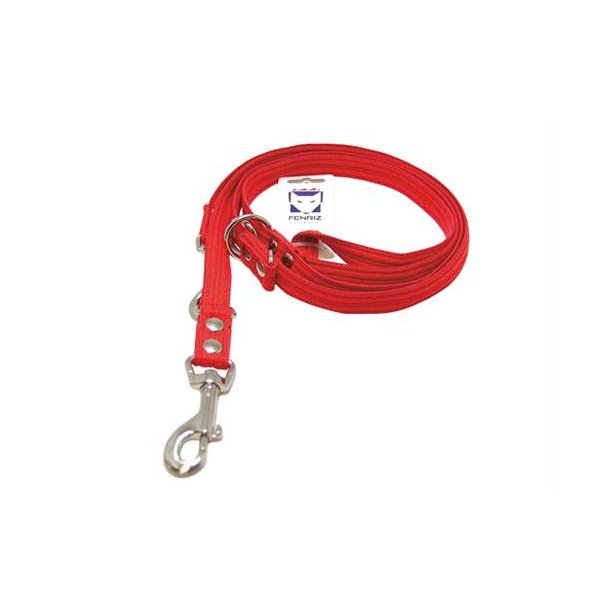 Fenriz Dressurline 2,2 m. 1,5 cm. R&oslash;d