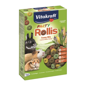 Vitakraft Party Rollis Godbidder til gnavere 500 g.